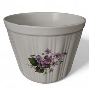 Vintage Ceramic Old Foley James Kent Ltd. Staffordshire England Flower Pot